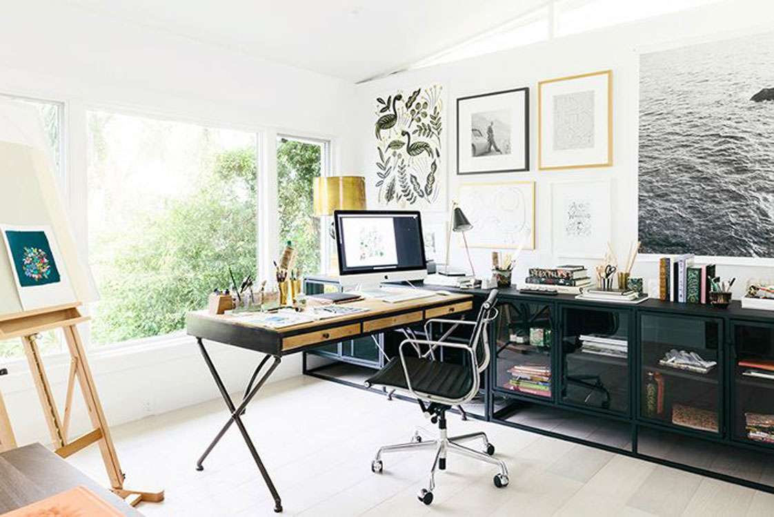 Blick, Office, Stuhl, Schreibtisch
